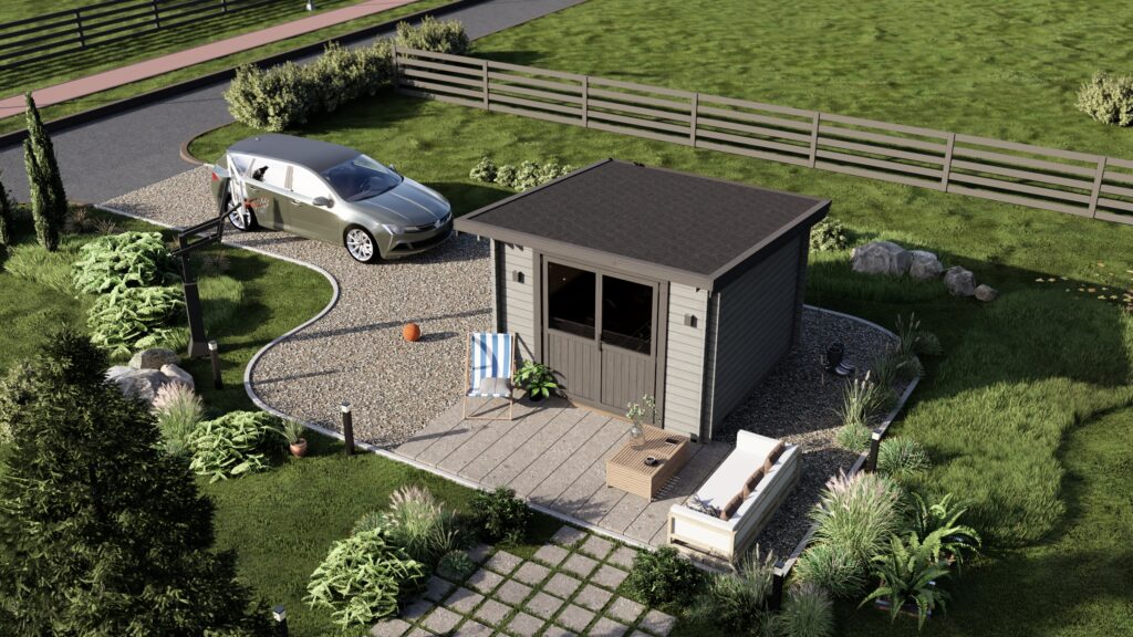 cabanon de jardin en bois