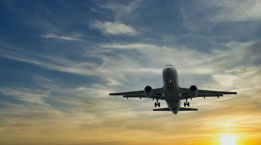 Un avion en vol