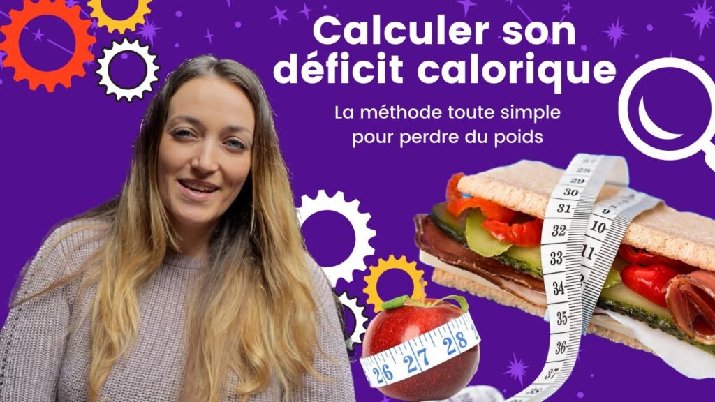 Illustration d’un calcul de déficit calorique pour maigrir efficacement
