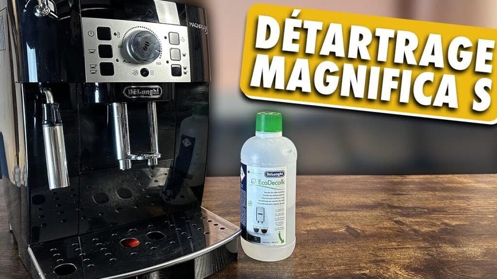 Comment réaliser un détartrage efficace sur une machine DeLonghi ?