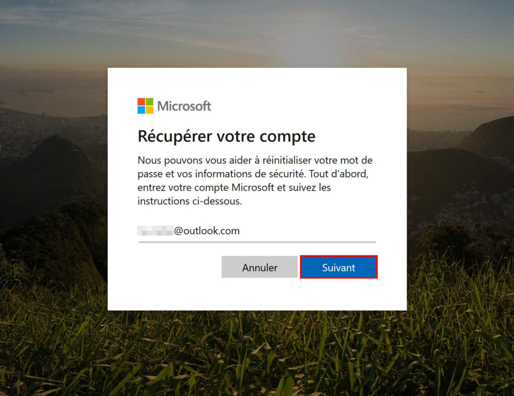 Comment récupérer mon compte Hotmail si j&rsquo;ai oublié le mot de passe?
