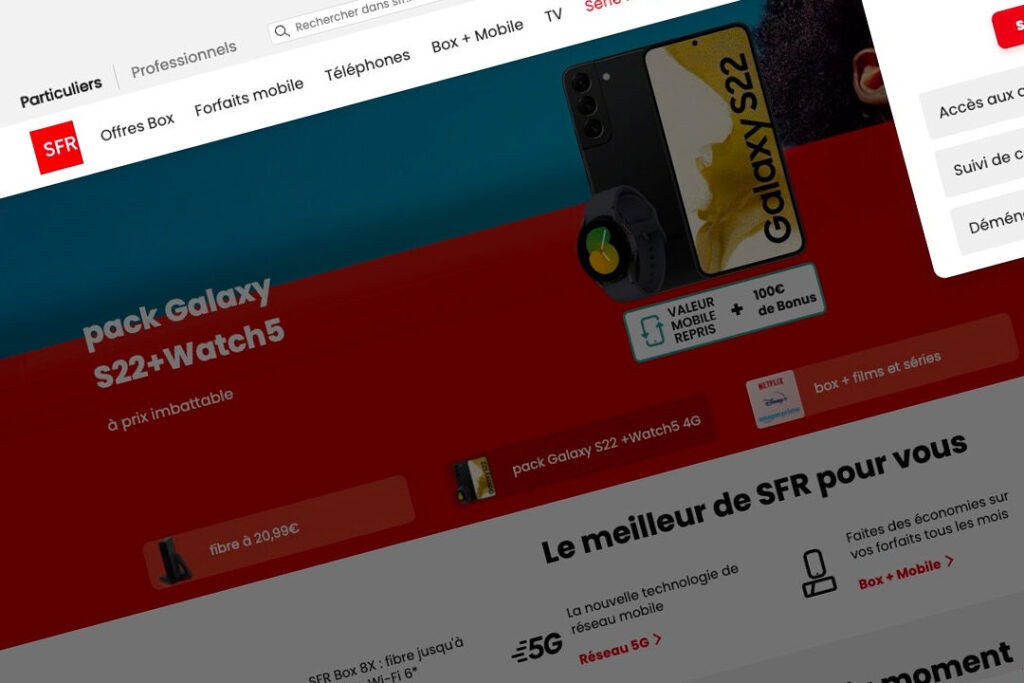 Comment se connecter à sfr mon compte