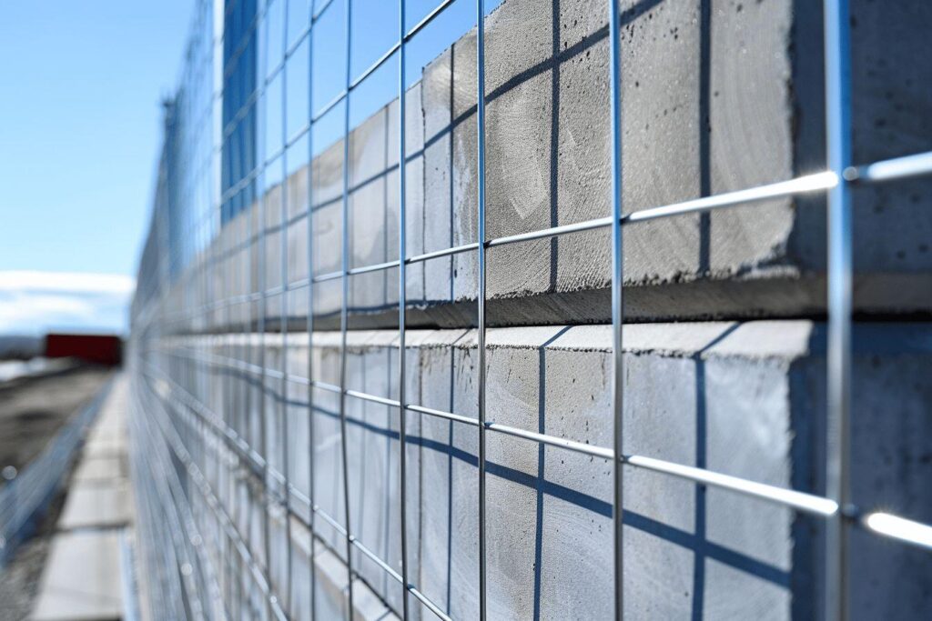 Coût au m² d&rsquo;une clôture filante en parpaing sans fondations