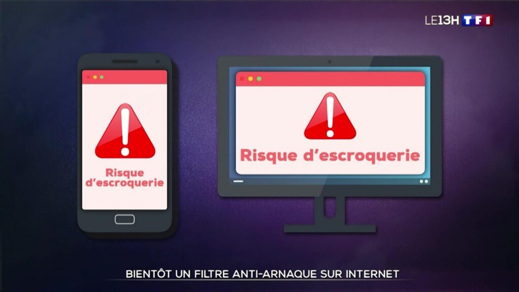 Illustration du filtre anti-arnaques mis en place pour lutter contre la fraude en ligne