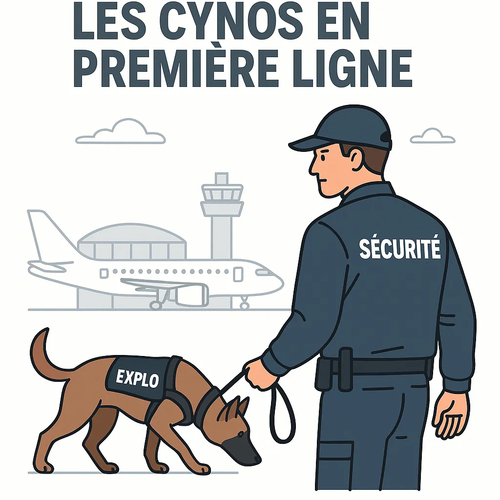 Chien en laisse dans une zone urbaine