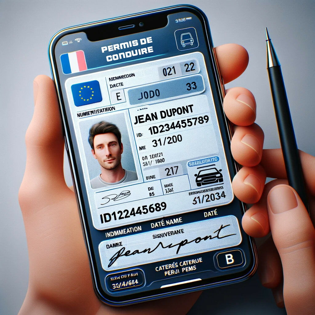 Permis de conduire électronique 2024